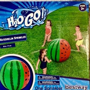 H2O Go Watermelon 28” Sprinkler New In Box